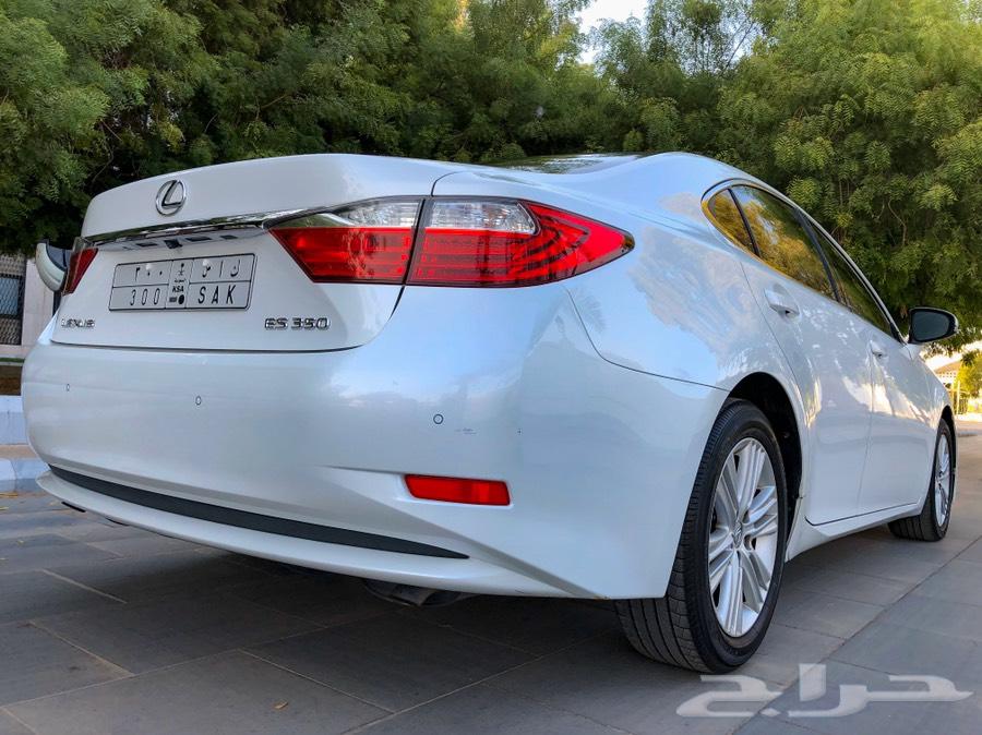 لكزس ES350 نظيفة جدا مع لوحة مميزة