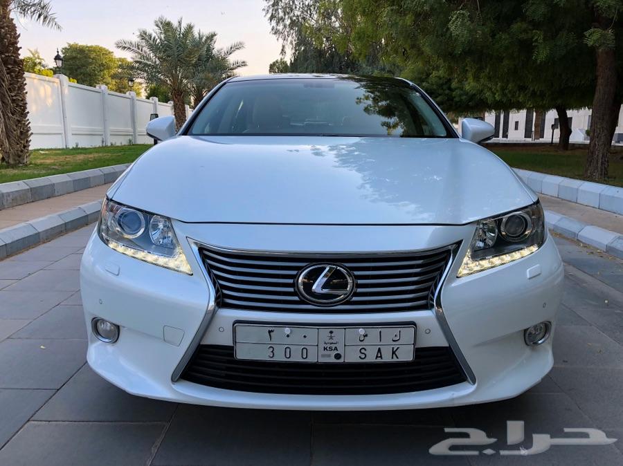 لكزس ES350 نظيفة جدا مع لوحة مميزة