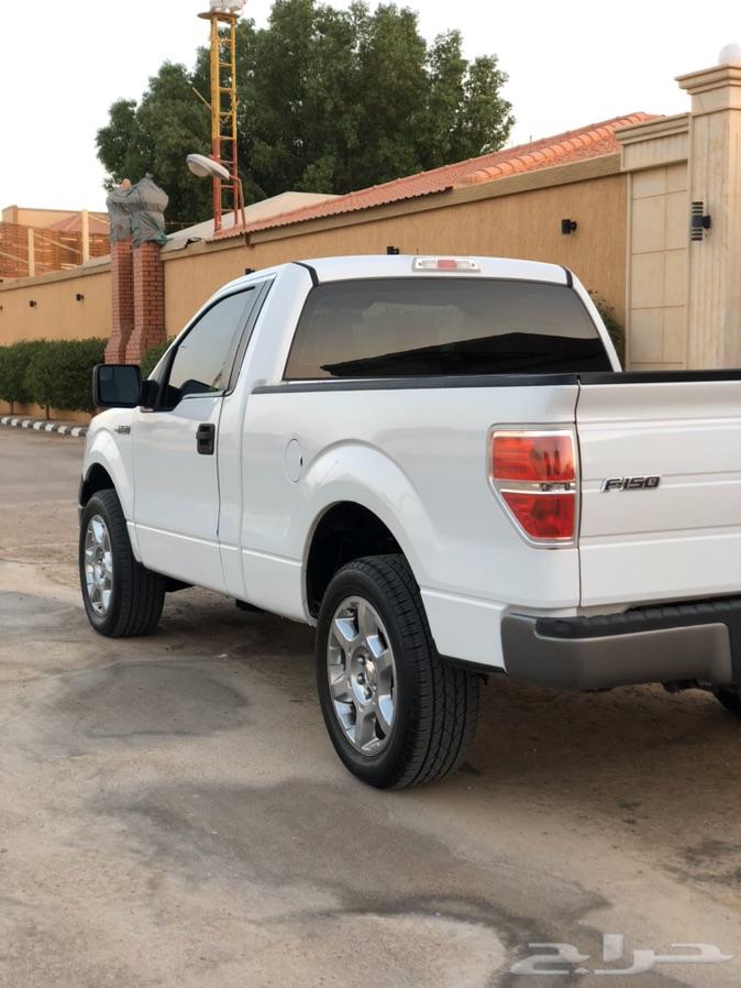 فورد F150 بدون دبل 2011 ابيض . نظيف جدا