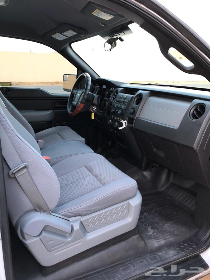 فورد F150 بدون دبل 2011 ابيض . نظيف جدا