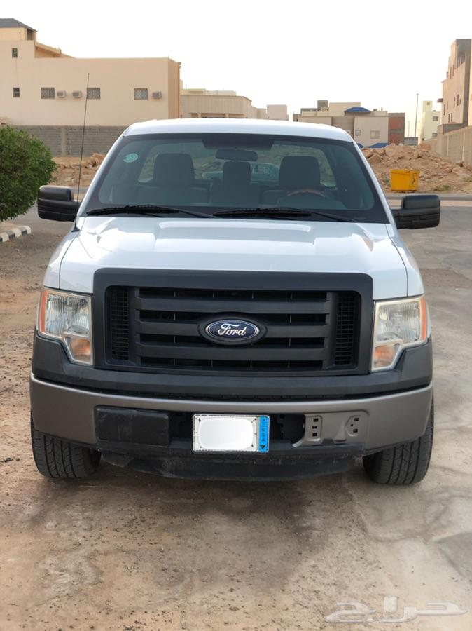 فورد F150 بدون دبل 2011 ابيض . نظيف جدا