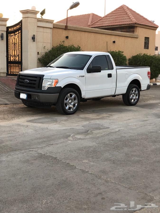 فورد F150 بدون دبل 2011 ابيض . نظيف جدا