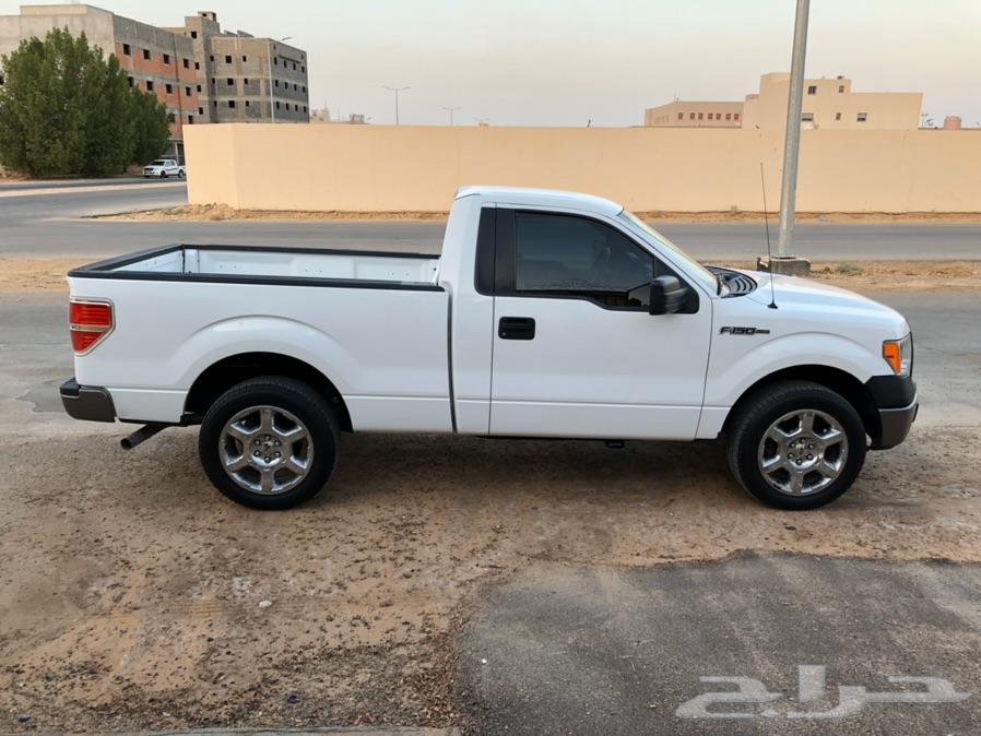 فورد F150 بدون دبل 2011 ابيض . نظيف جدا