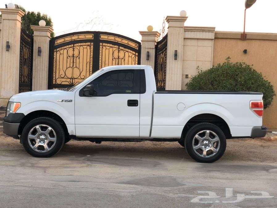 فورد F150 بدون دبل 2011 ابيض . نظيف جدا
