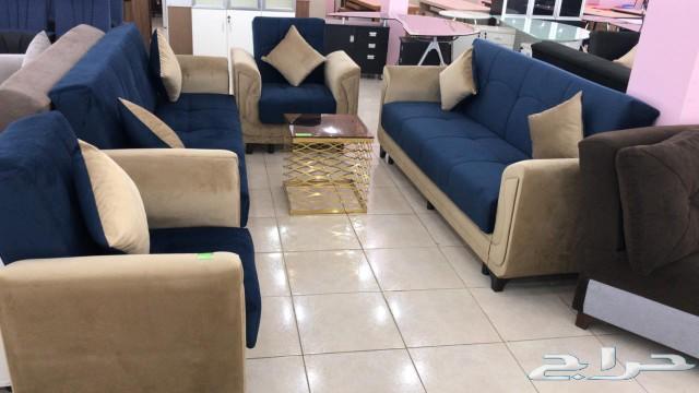 طقم كنب صناعه تركي مع شحن كامل المملكة