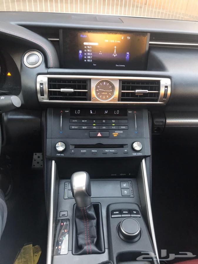 تم البيع_لكزس_IS_F_Sport_V6