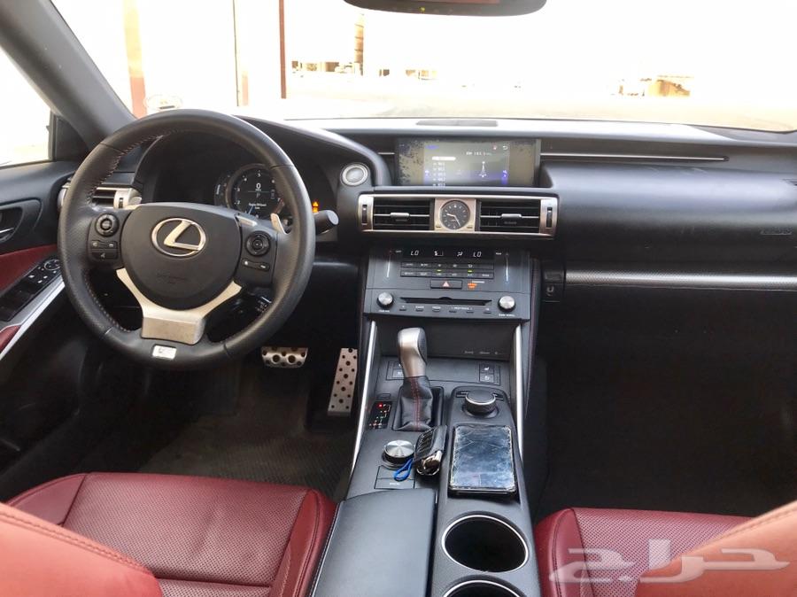 تم البيع_لكزس_IS_F_Sport_V6
