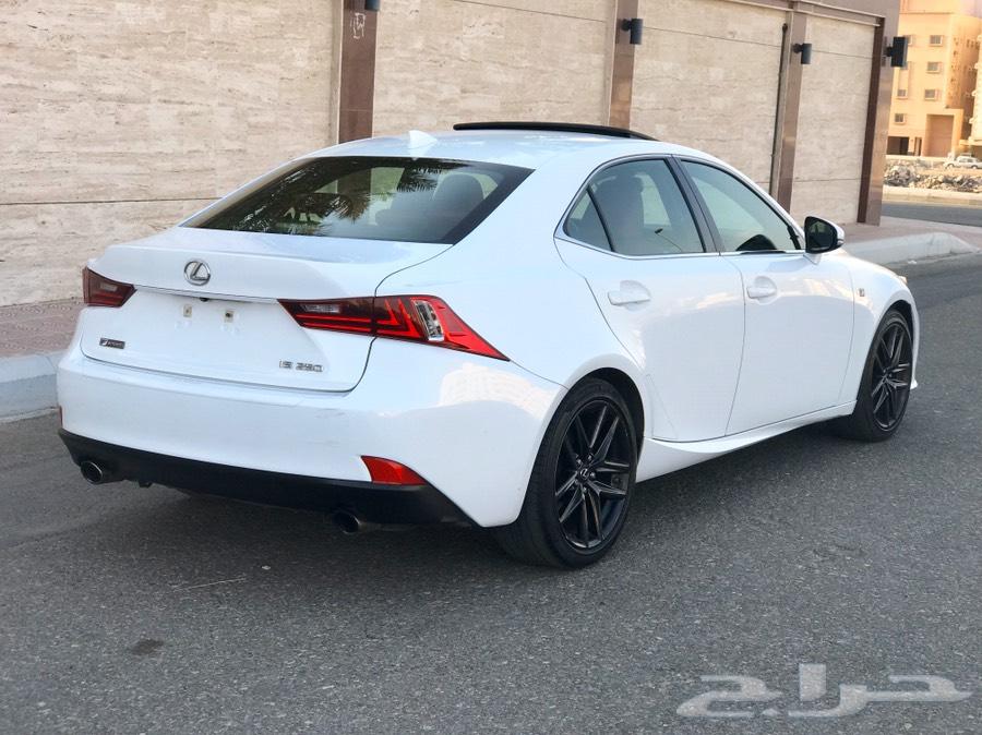 تم البيع_لكزس_IS_F_Sport_V6