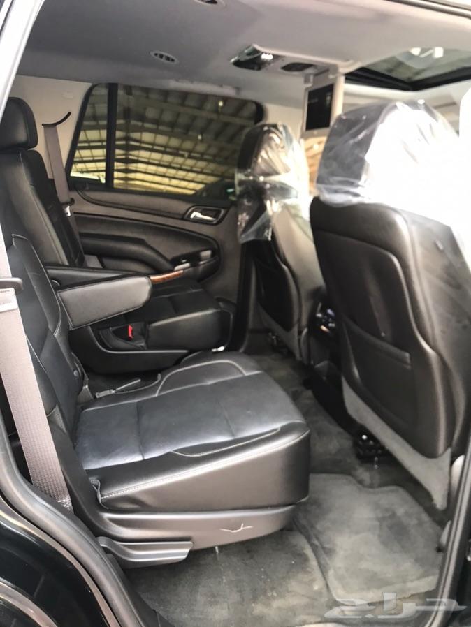 تاهو LTZ موديل 2015 اسود ملكي بطاقة جمركية