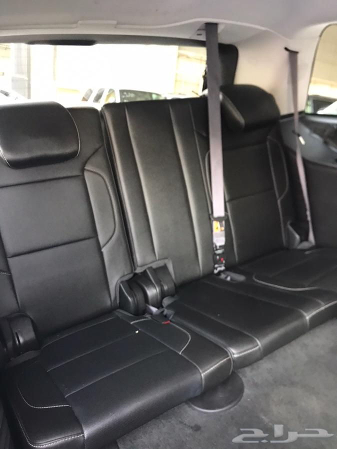 تاهو LTZ موديل 2015 اسود ملكي بطاقة جمركية