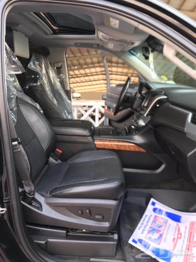 تاهو LTZ موديل 2015 اسود ملكي بطاقة جمركية