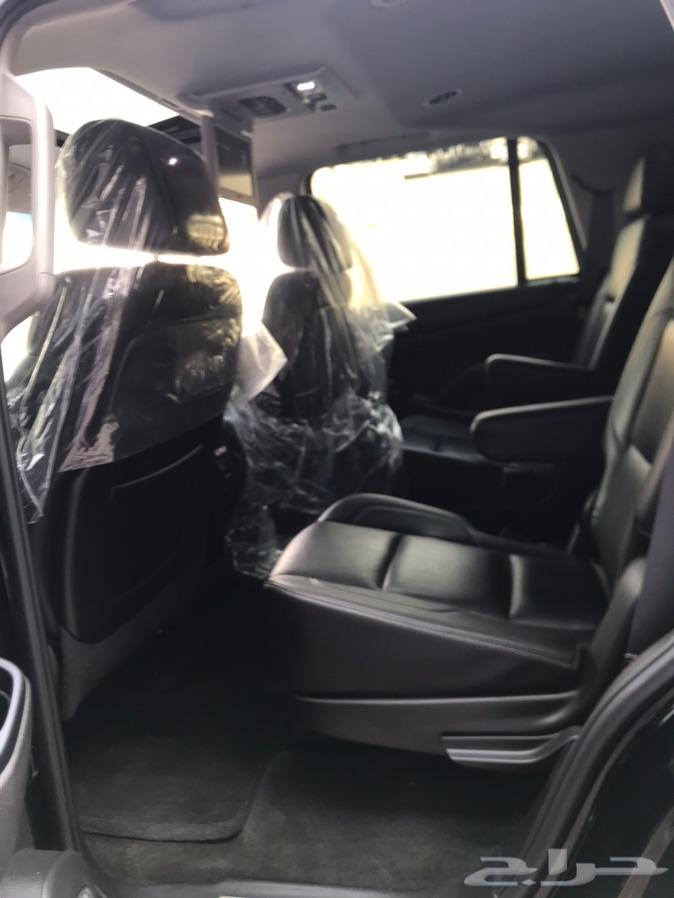 تاهو LTZ موديل 2015 اسود ملكي بطاقة جمركية
