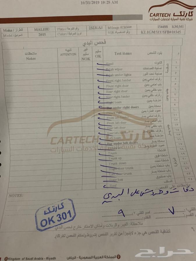 ماليبو 2015