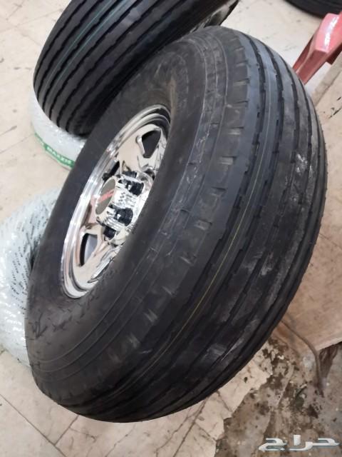 جنوط وكفرات GMC ديازل جمس نيكل مقاس 17