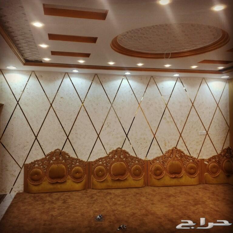 اعمال دهانات وديكورات تركيب باركيه وورق جدران