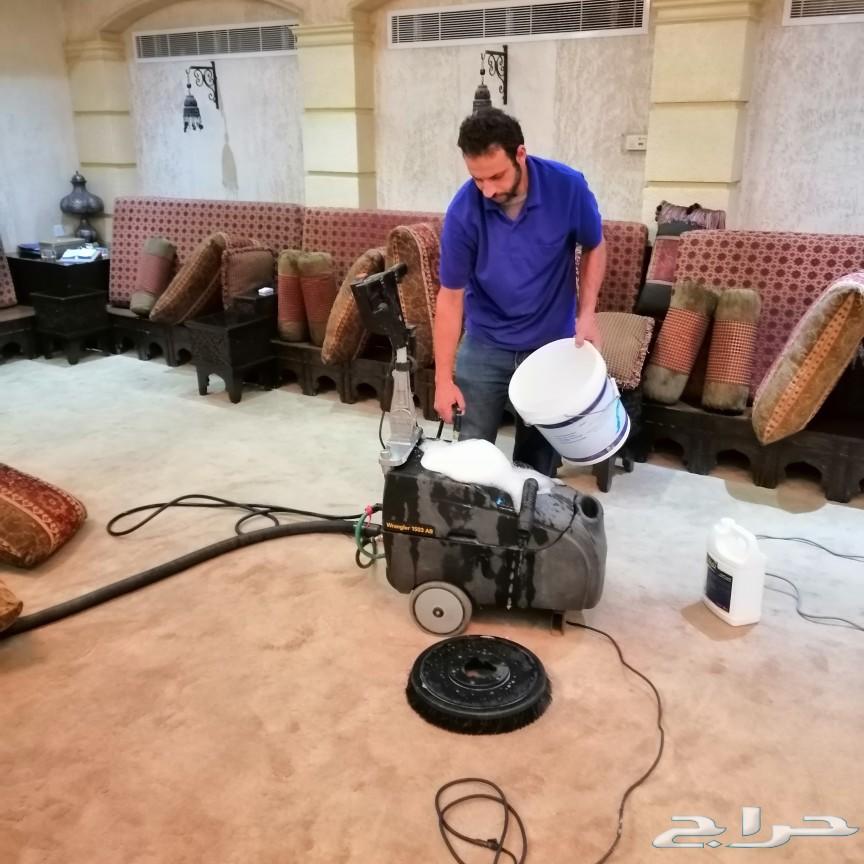 شركة تنظيف شقق مجالس فرشات خيم خزانات