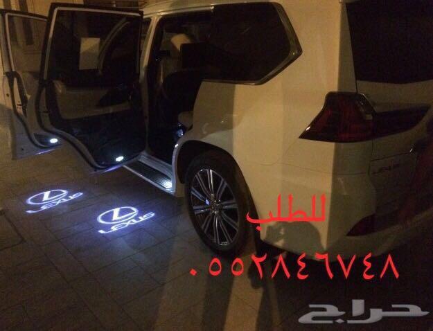 بروجكتر للابواب وتصميت الجرس بشعار لكزس
