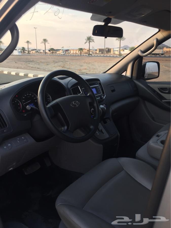 2017ديزل تيربو هونداي H1فضي تماتيك حائل