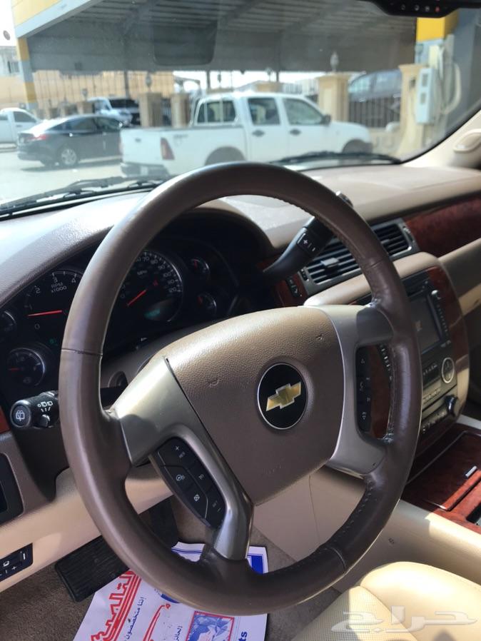تاهو LTZ موديل 2014 لؤلؤي بطاقة جمركية