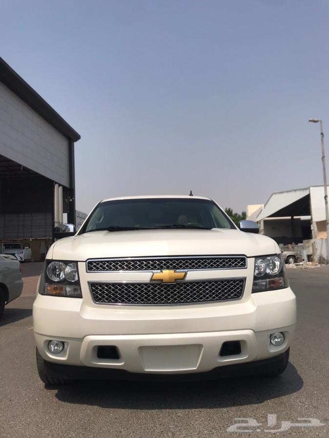 تاهو LTZ موديل 2014 لؤلؤي بطاقة جمركية