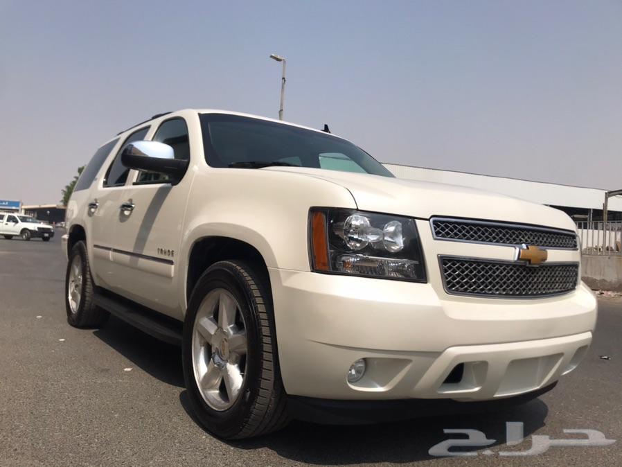 تاهو LTZ موديل 2014 لؤلؤي بطاقة جمركية