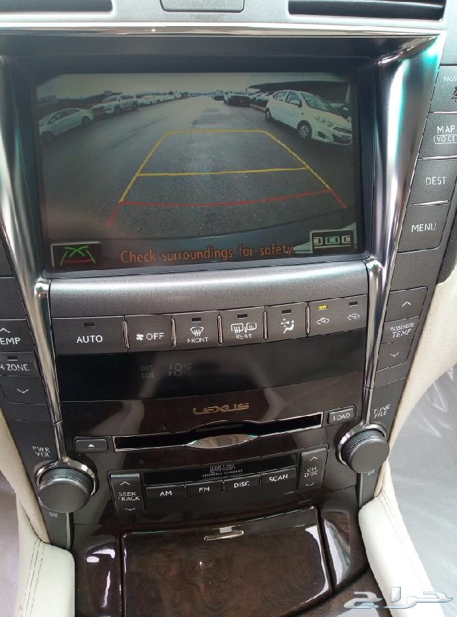 لكزس LS 460 موديل 2007 عداد 119 الف كيلو