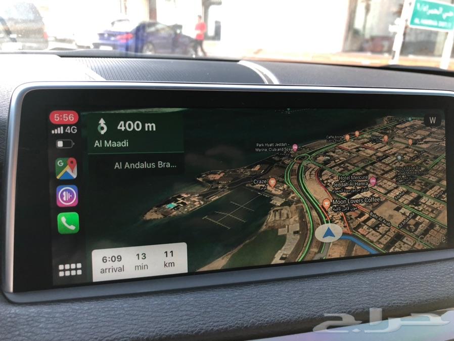 برمجة مميزات CarPlay BMW احدث خرائط 2020