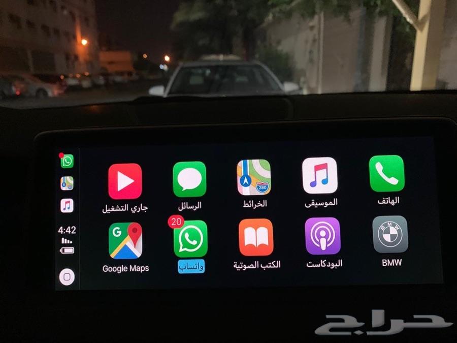 برمجة مميزات CarPlay BMW احدث خرائط 2020