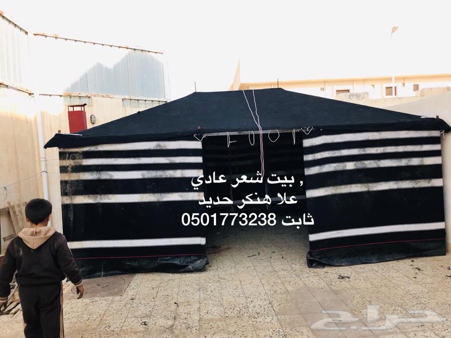 بيوت شعر ثابت على هنكر حديد بريدة