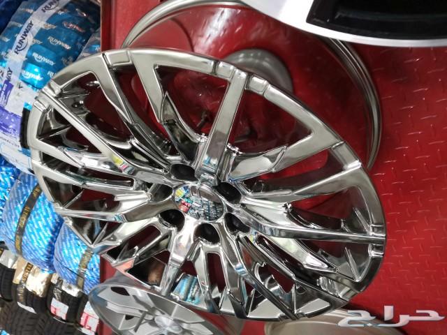 جنوط GMC جمس سييرا 2020 فل نيكل مقاس 20