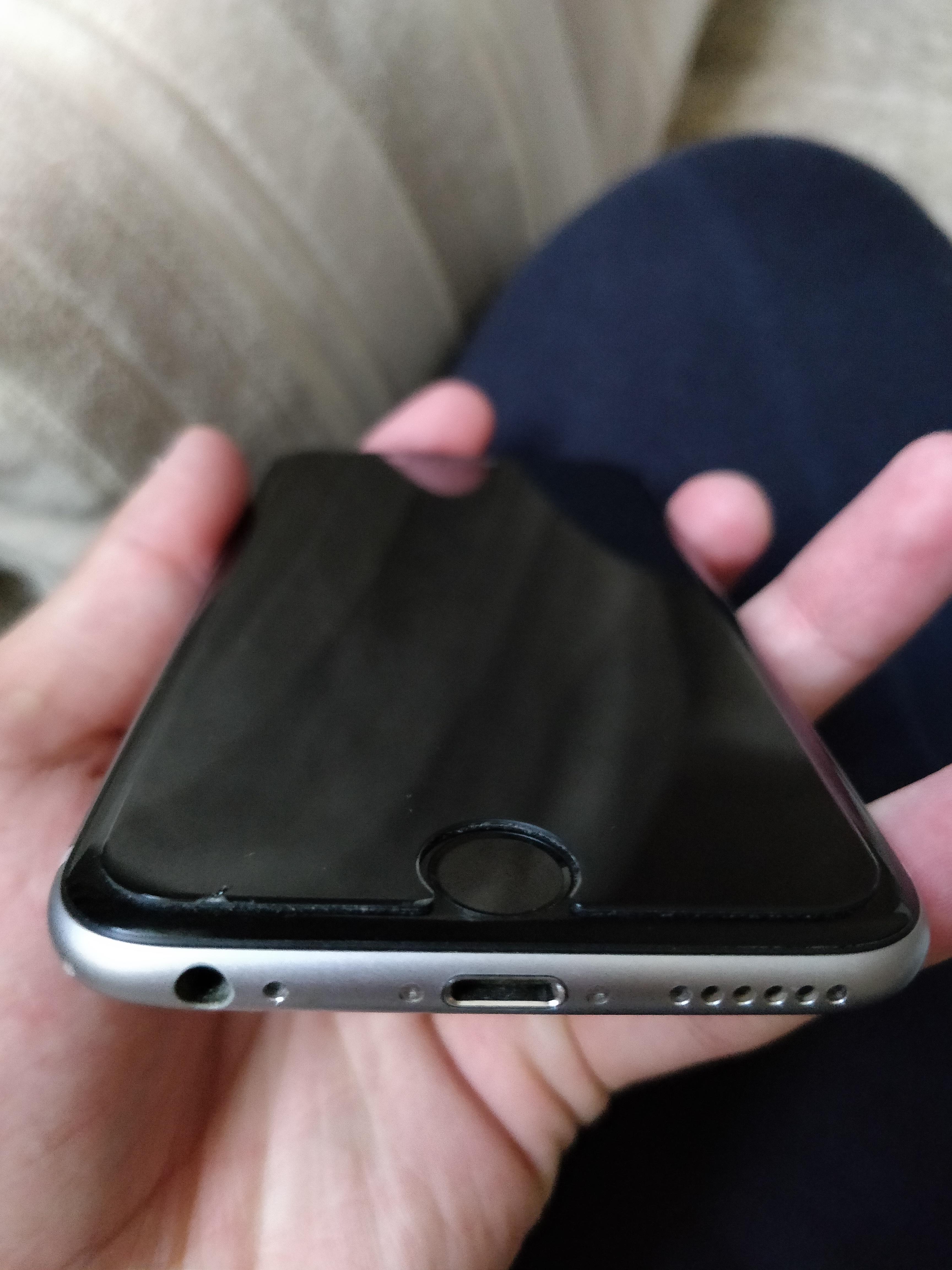 آيفون 6s 128gb رمادي نظيف جدا