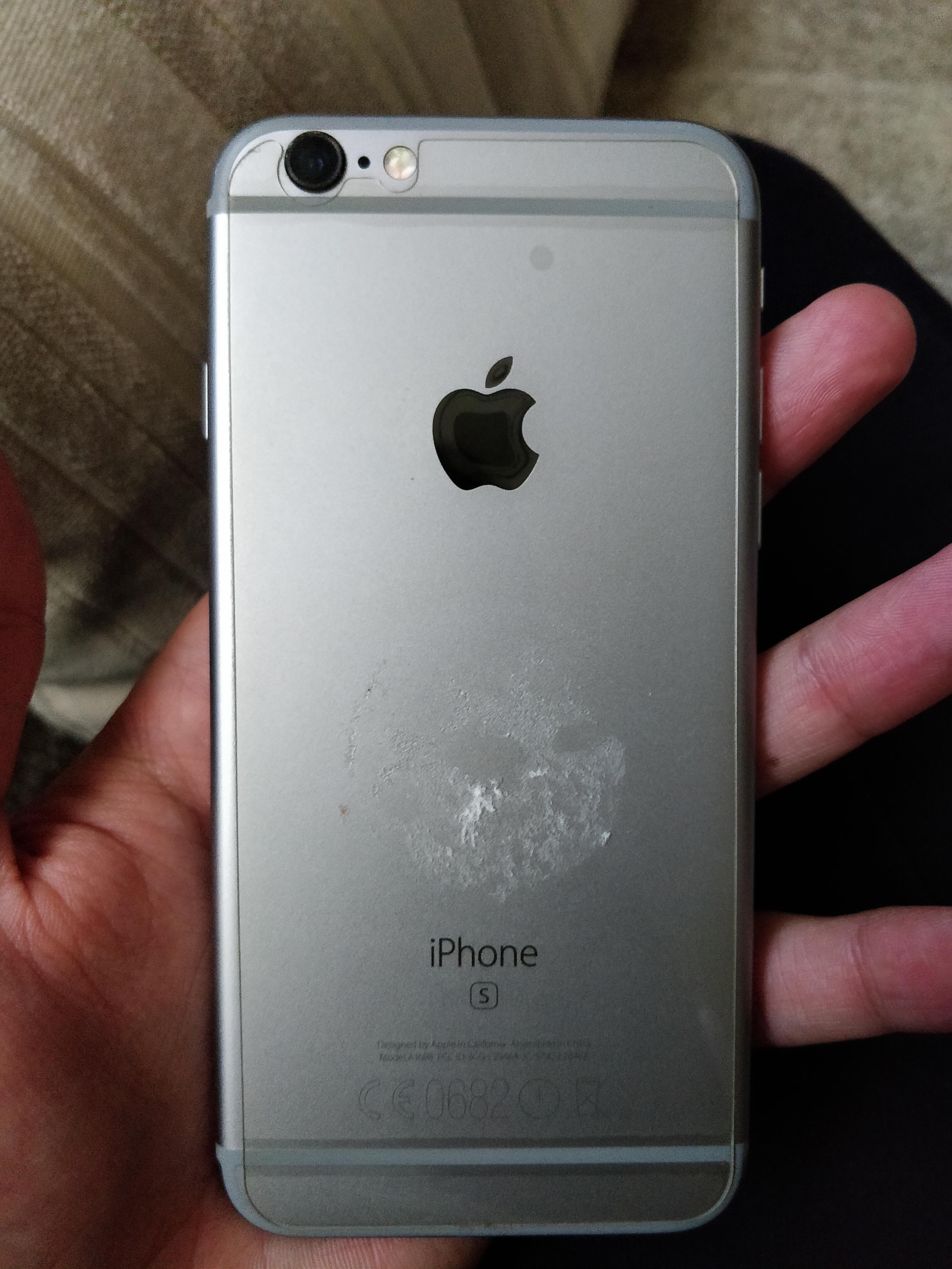 آيفون 6s 128gb رمادي نظيف جدا