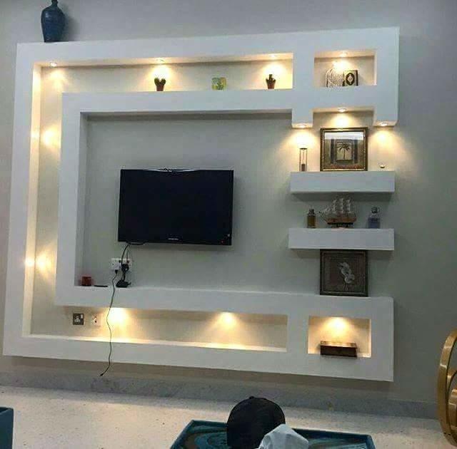 جميع الديكورات المنزليه المكاتب جبس بورد