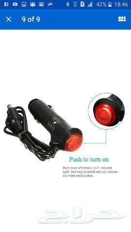 اضاءات داخلية للسيارات led و aux بلوتوث
