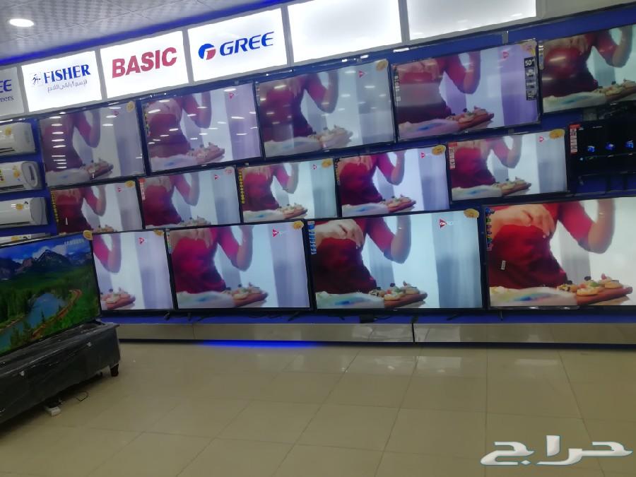 انواع شاشات تلفزيونLEDواي فاي وجميع الاجهزه