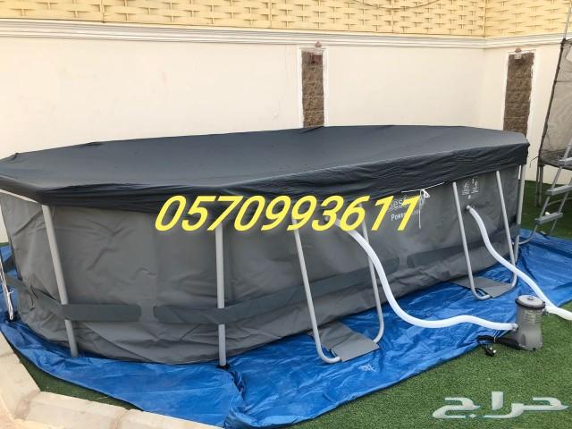 اشكال متنوعة من المسابح المائية