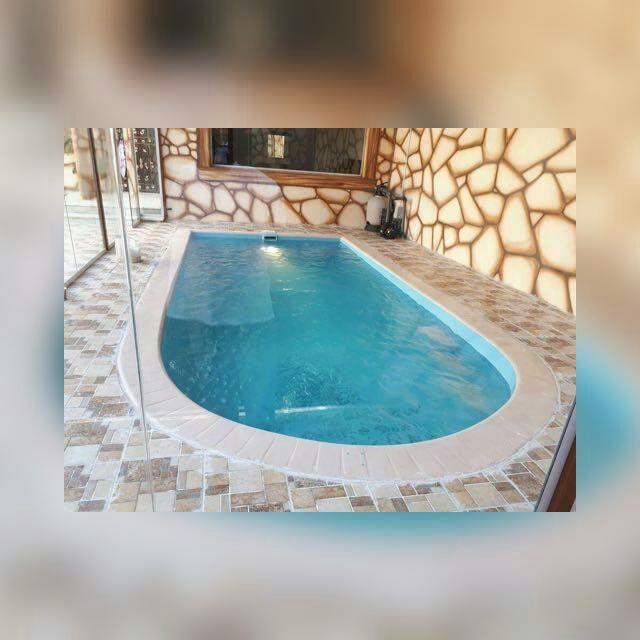 يوجد لدينا مسابح فايبر جلاس