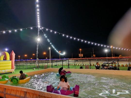 مشروع منتزة العاب قائم وشغال ومربح للتقبيل