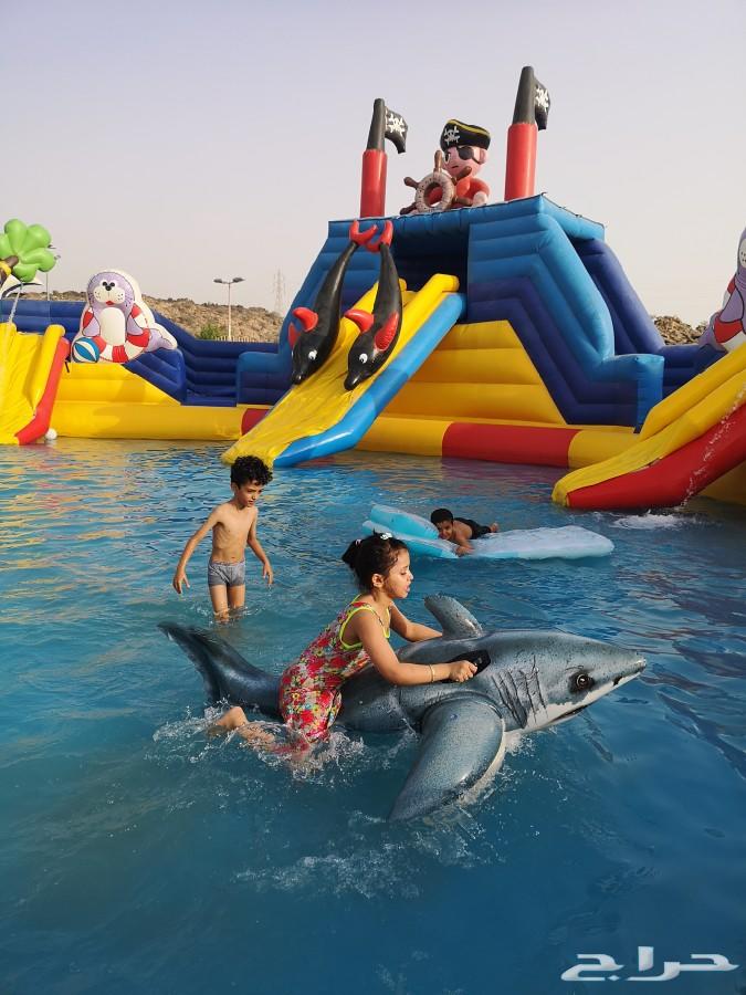مشروع منتزة العاب قائم وشغال ومربح للتقبيل