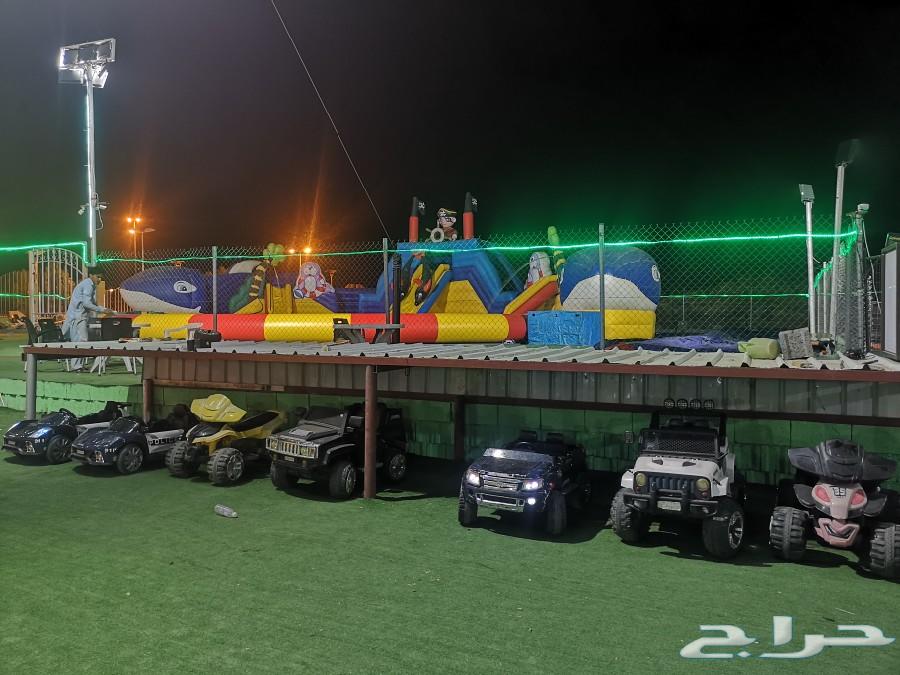 مشروع منتزة العاب قائم وشغال ومربح للتقبيل