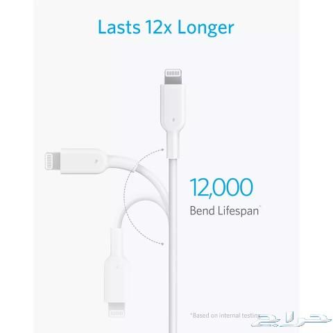 سلك انكر USB-C الى لايتنيج (Lightning)