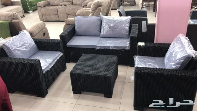 جلسات خارجيه خيزران بلاستيك مدعم