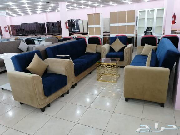 كنب كلاسيك يصبح سرير