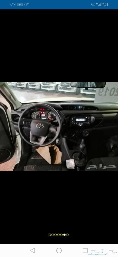 هايلوكس ديزل جير اوتوماتيك موديل2019 دفلوك