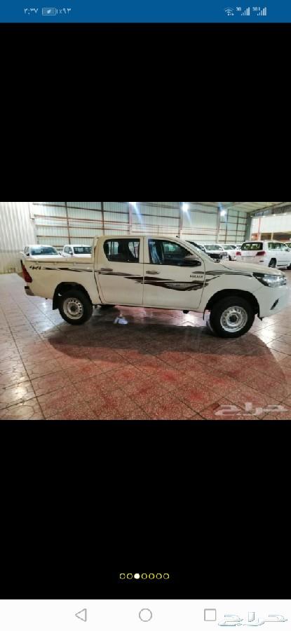 هايلوكس ديزل جير اوتوماتيك موديل2019 دفلوك