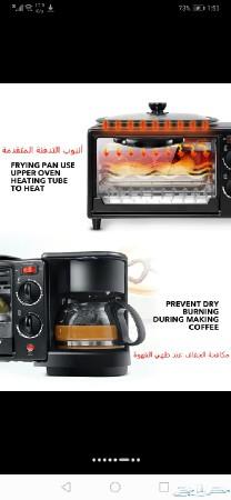 فرن مقلاة صانعة قهوة
