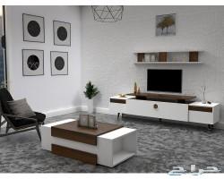 اطقم طاولات حديثه صناعه محليه بي تصميم تركي