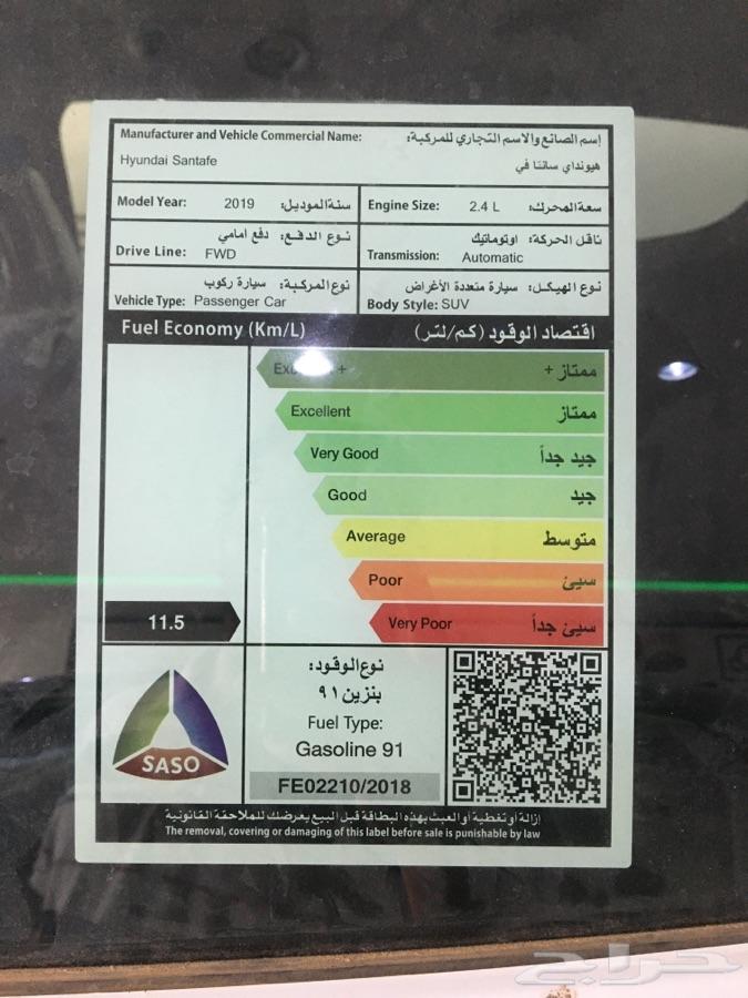 هونداي سنتافيه بانوراما 4 سلندر 2019