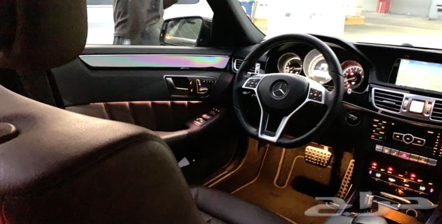 Mercedes E300AMGKIT نظيف على الشرط