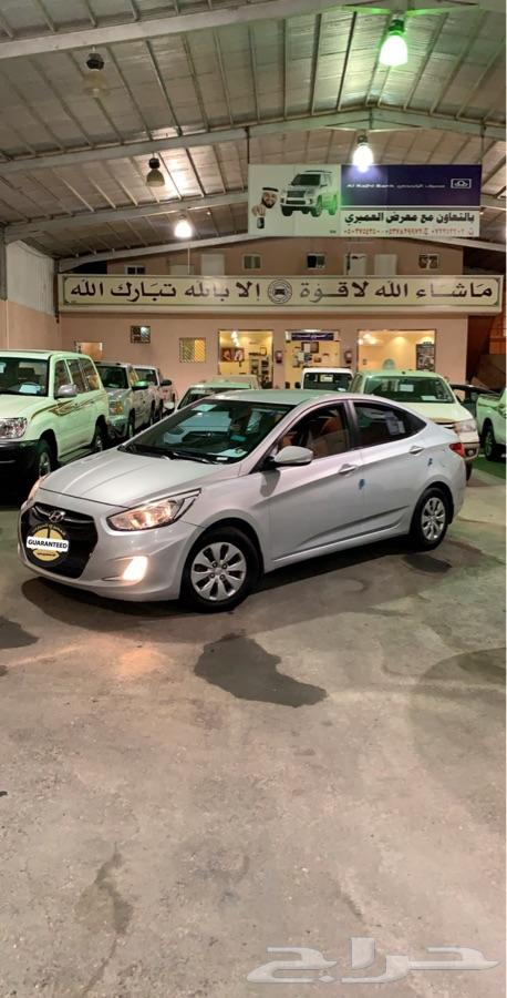 هونداي اكسنت 2018 نص فل ريموت حساسات